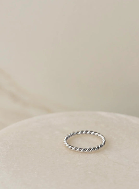 Corde Band - Sterling Silver