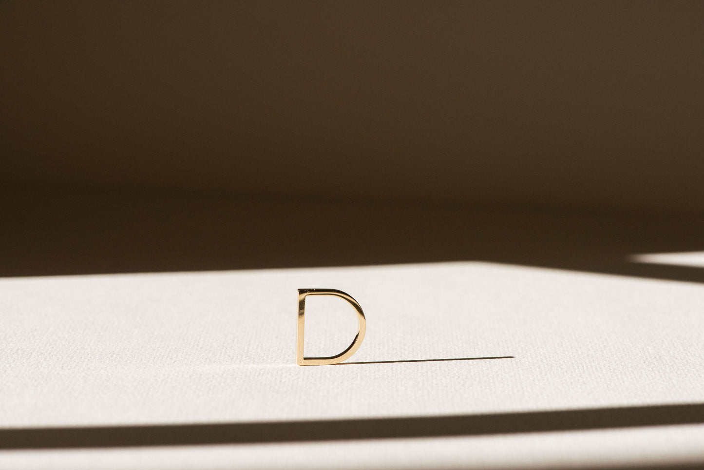 Signature D Emblem Ring