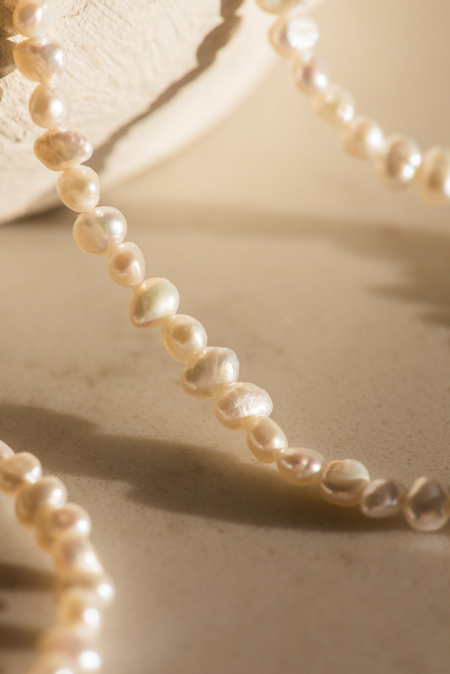 Petite Keshi Pearl Necklace