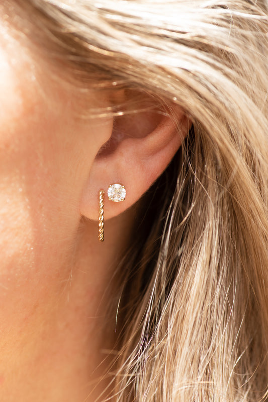 Classic Lab Diamond Studs
