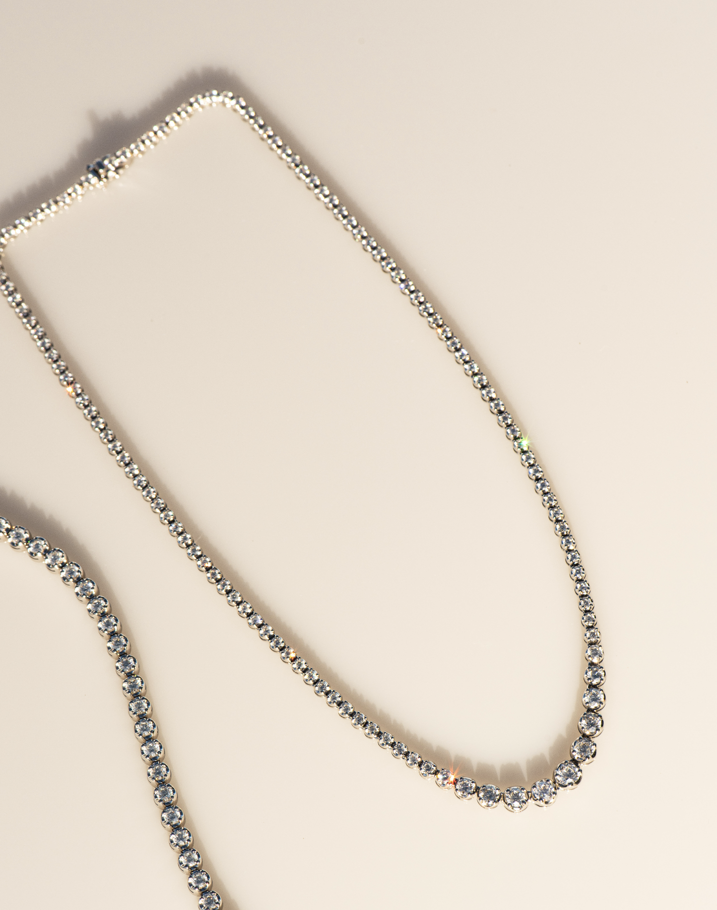 7ct Diamond Tennis Necklace