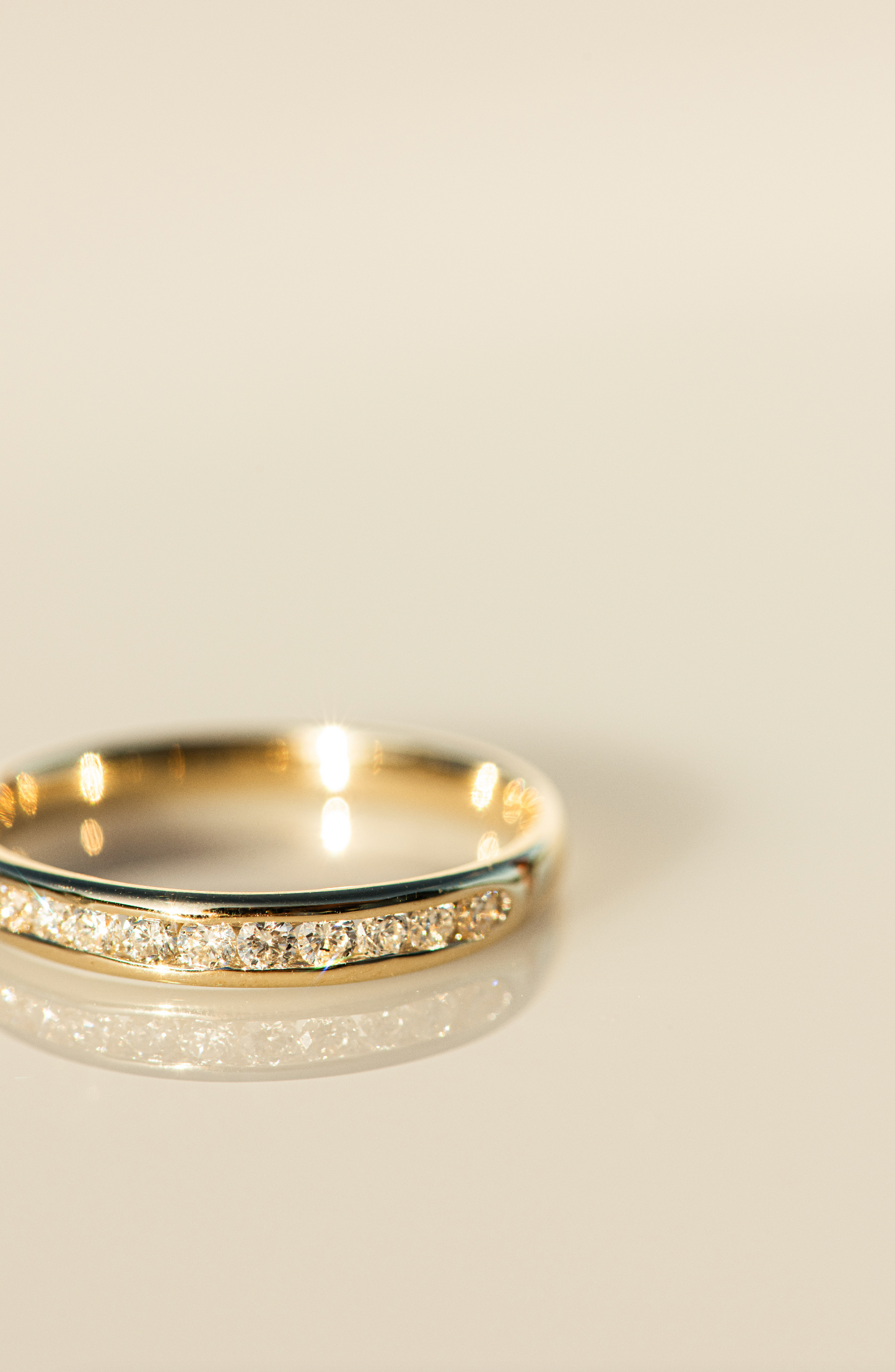 Petite Channel Set Ring