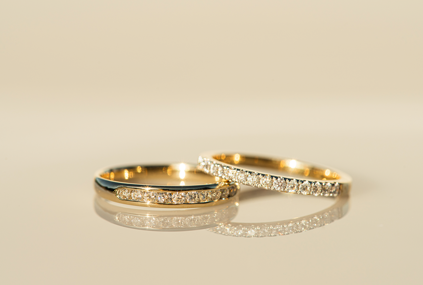 Petite Channel Set Ring