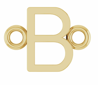 Gold Initial Letter