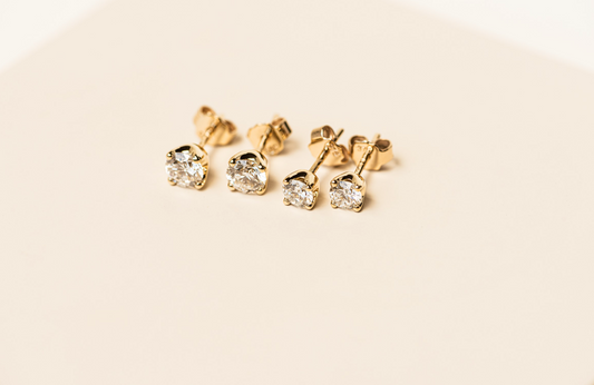 Classic Lab Diamond Studs 0.50ct