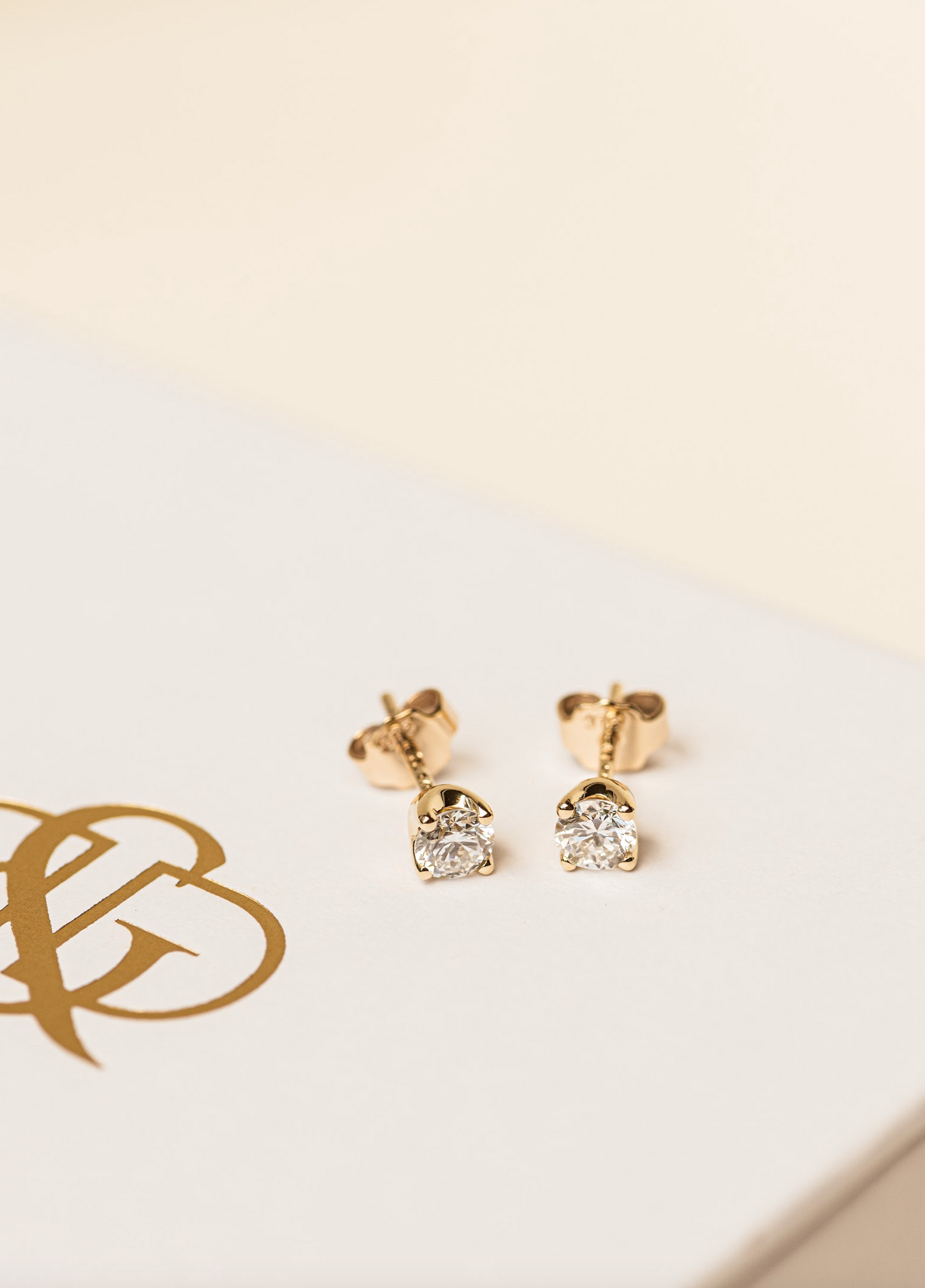 Classic Lab Diamond Studs half carat