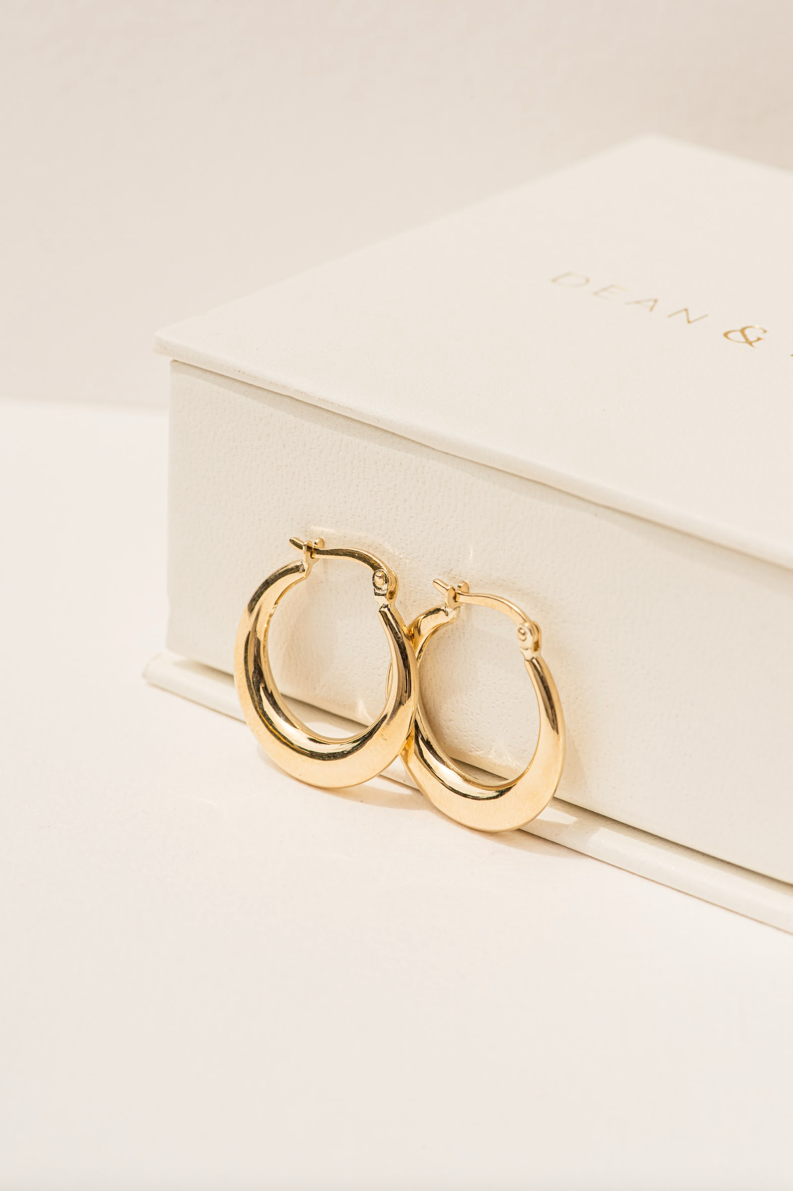 Crescent Hoop Earrings
