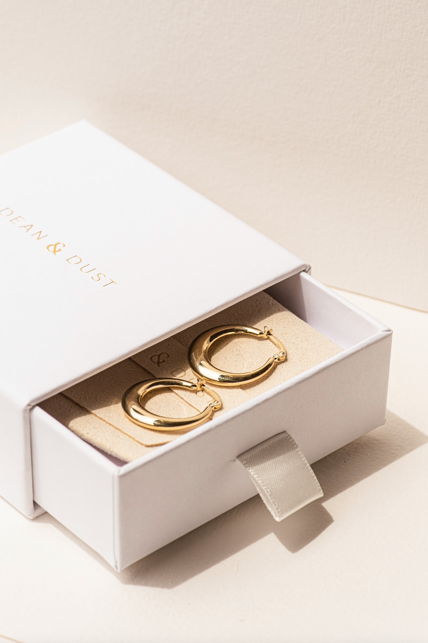 Crescent Hoop Earrings