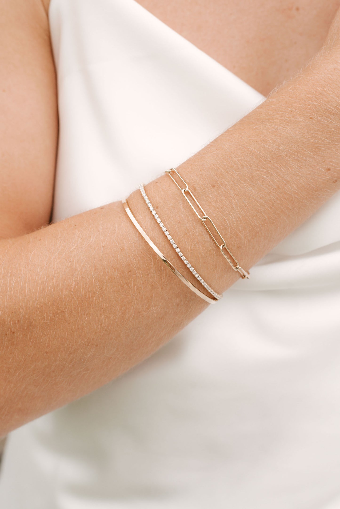 Barre Link Bracelet By Dean & Dust