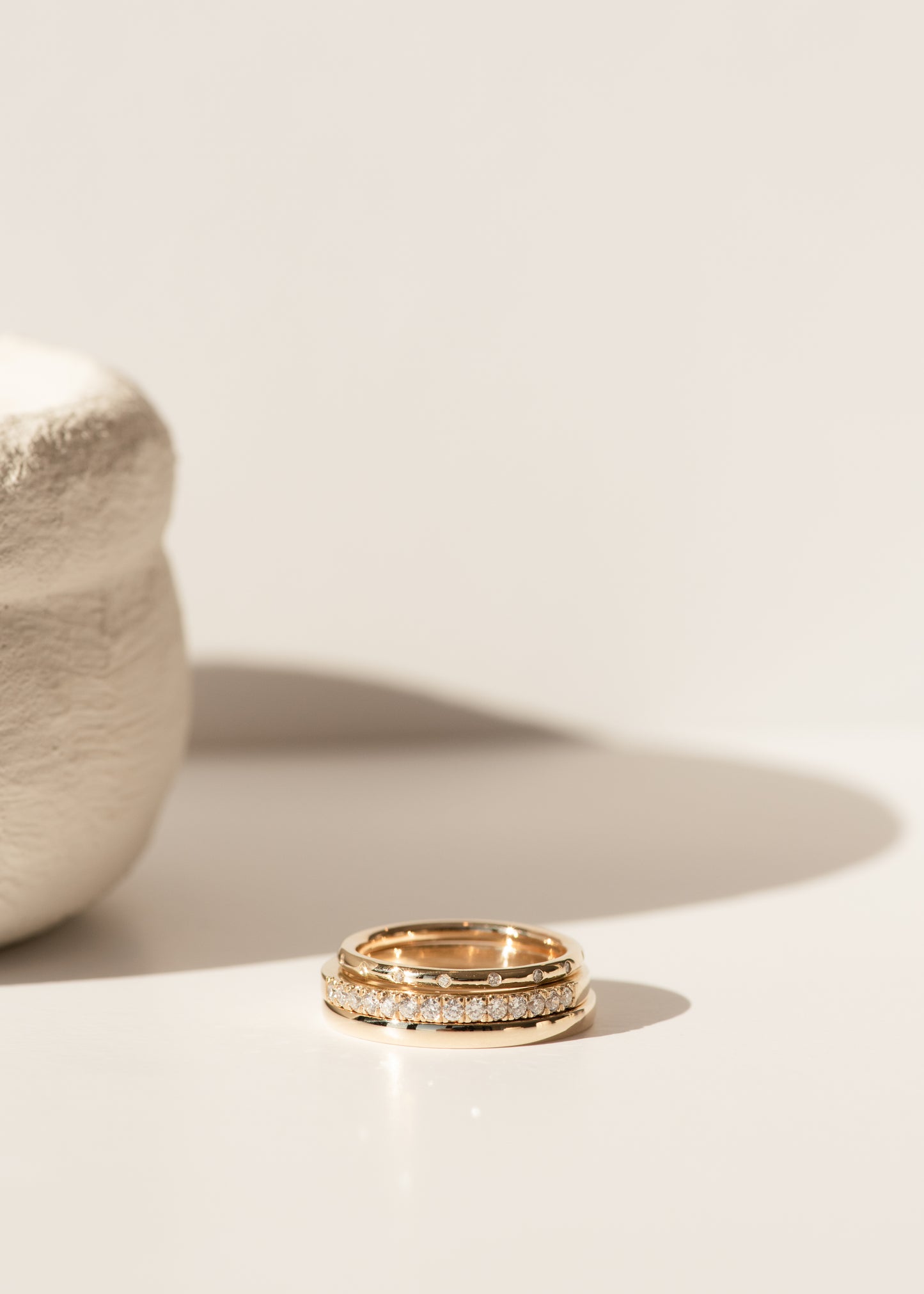 Petite Diamond Minimalist Band