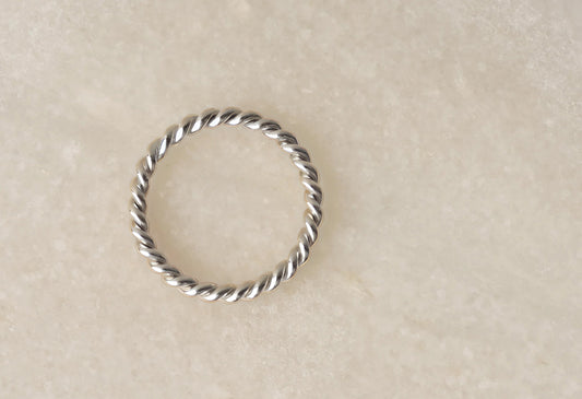 Corde Band - Sterling Silver