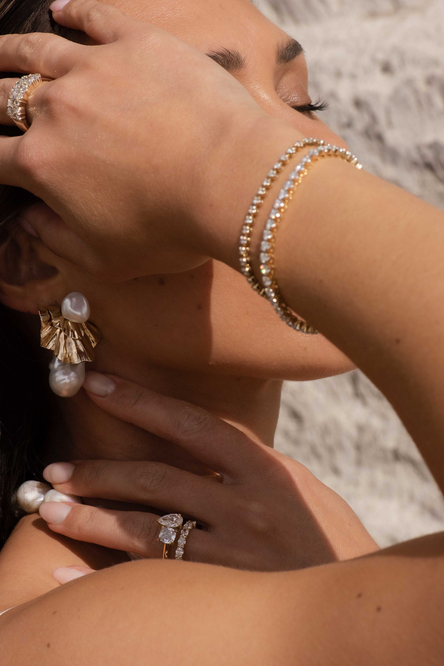 Lab Diamond Tennis Bracelet - 4.8ct TDW