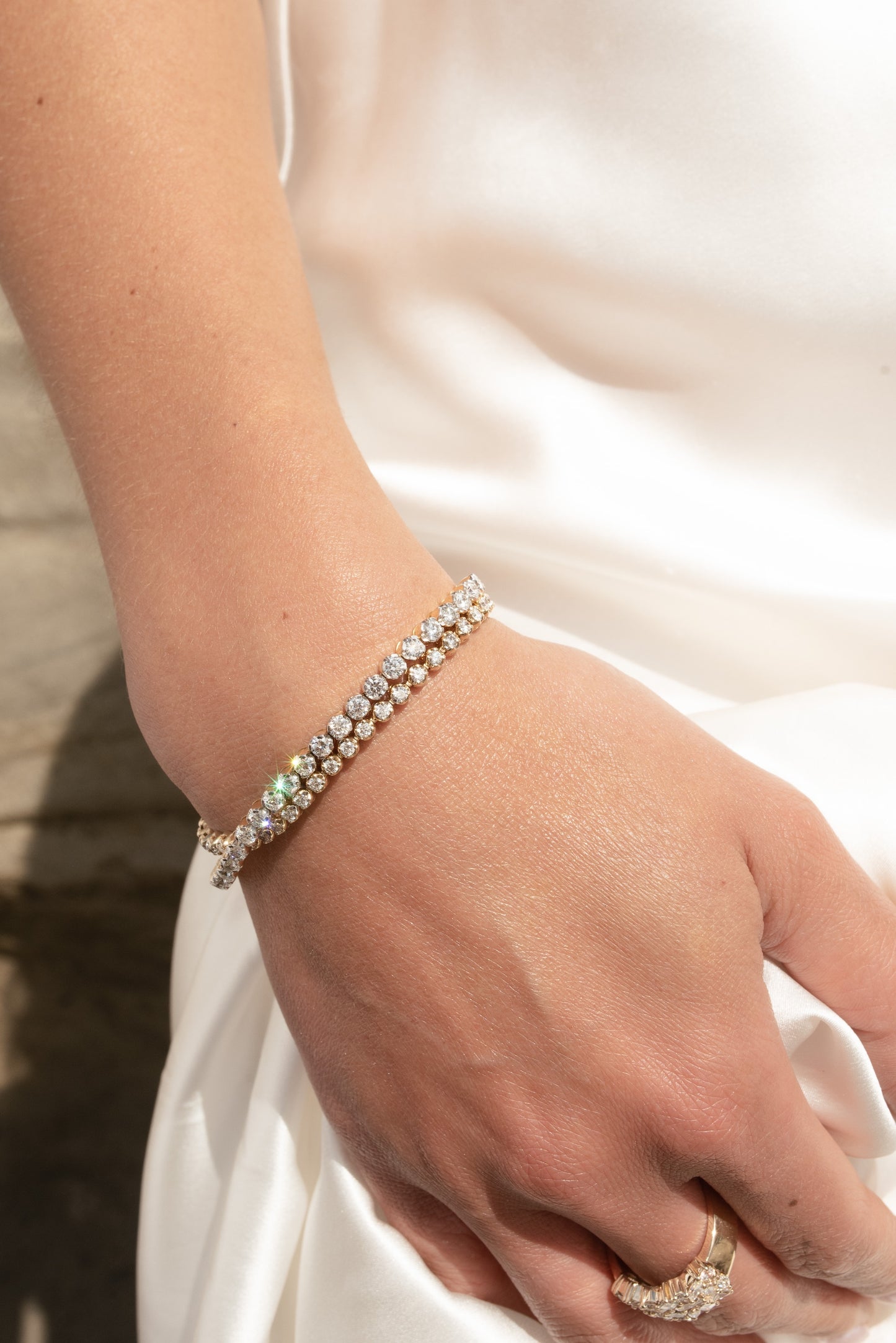 Lab Diamond Tennis Bracelet - 4.8ct TDW