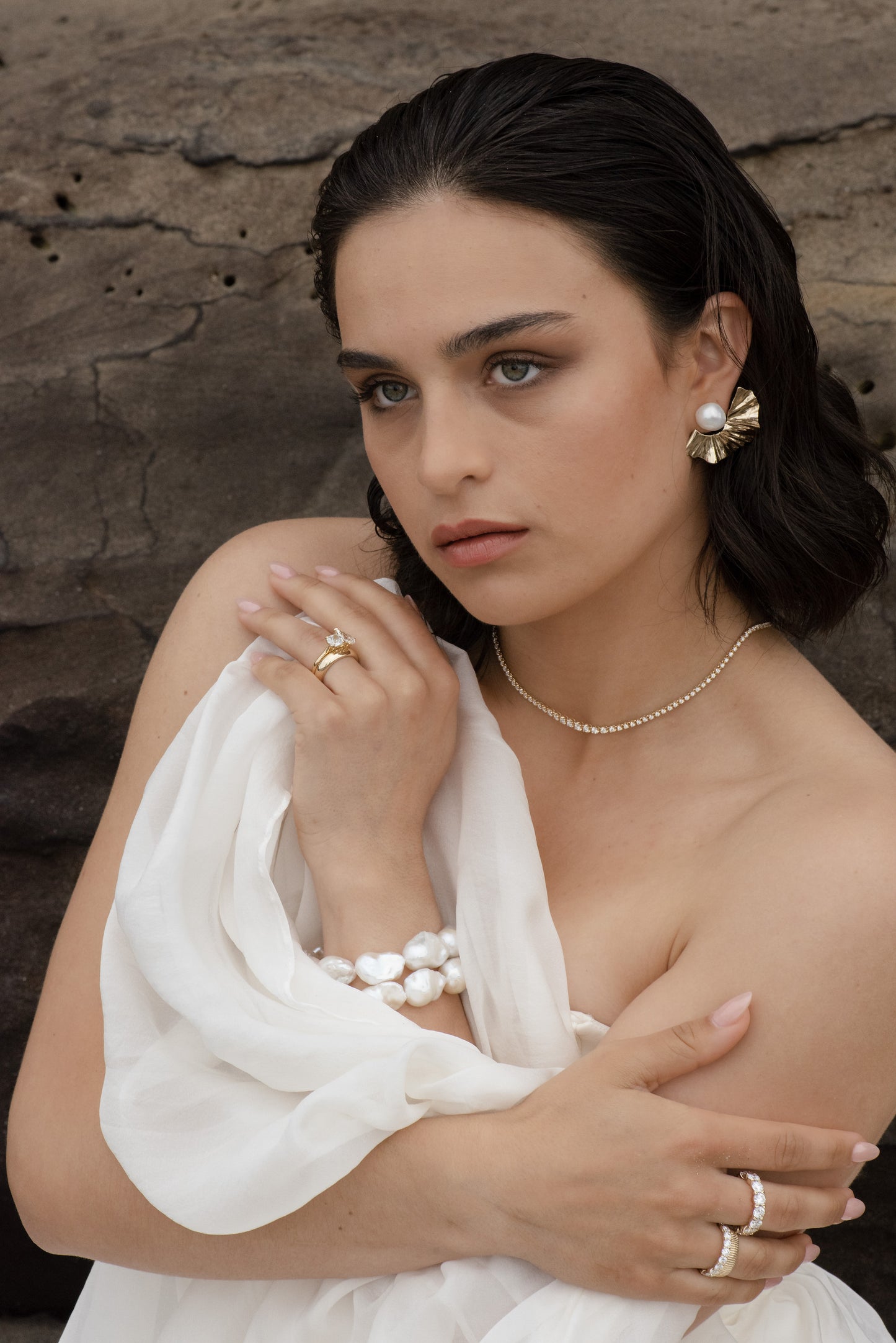 Lumière Jacket Earrings