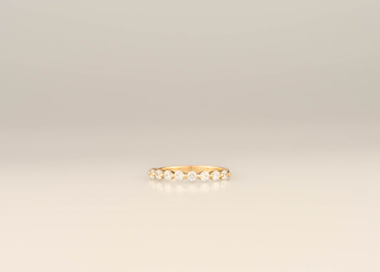 Chenier Set Diamond Ring
