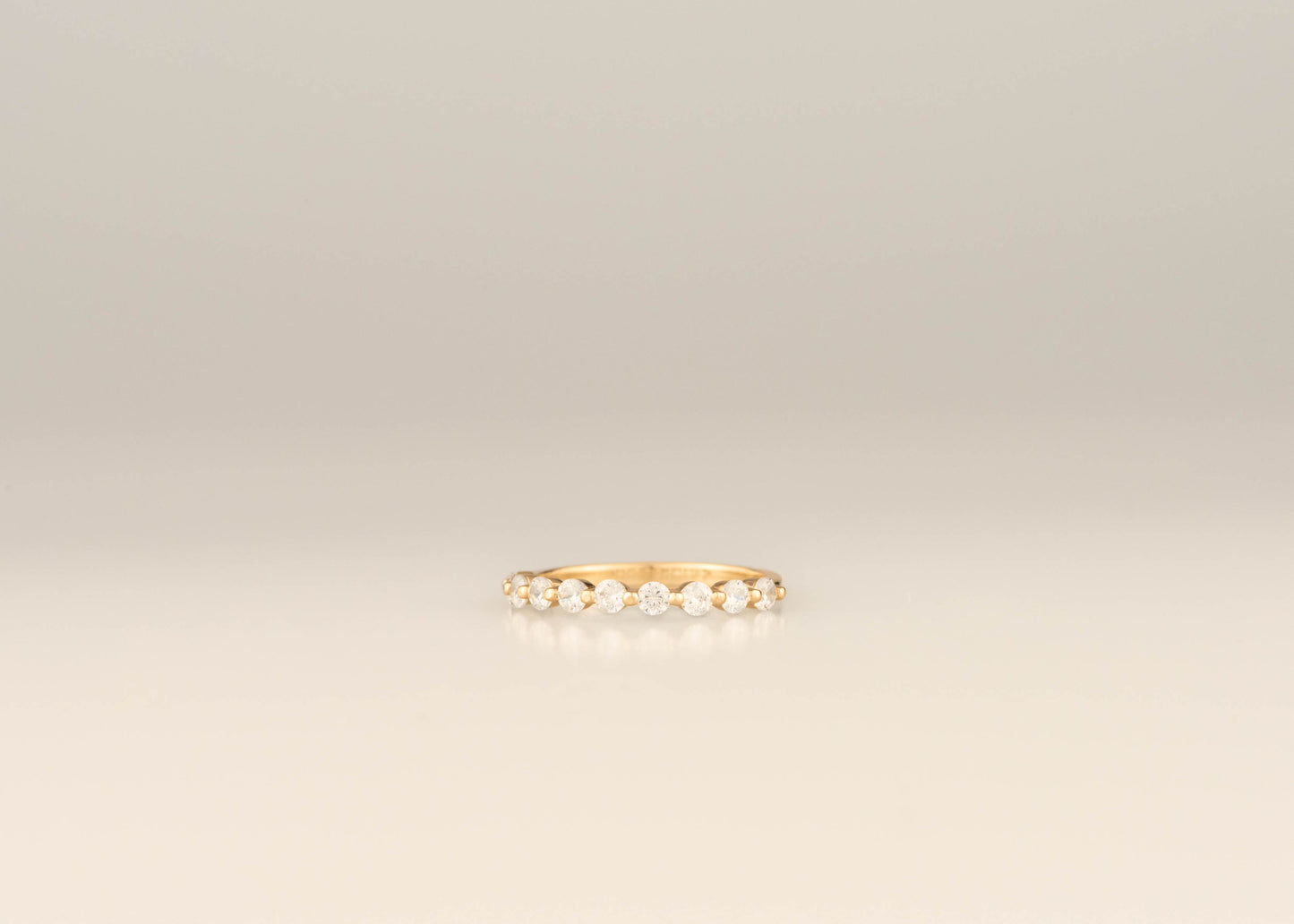 Chenier Set Diamond Ring