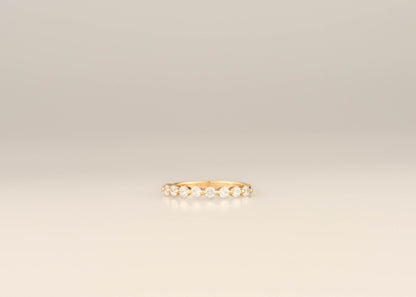 Chenier Set Diamond Ring