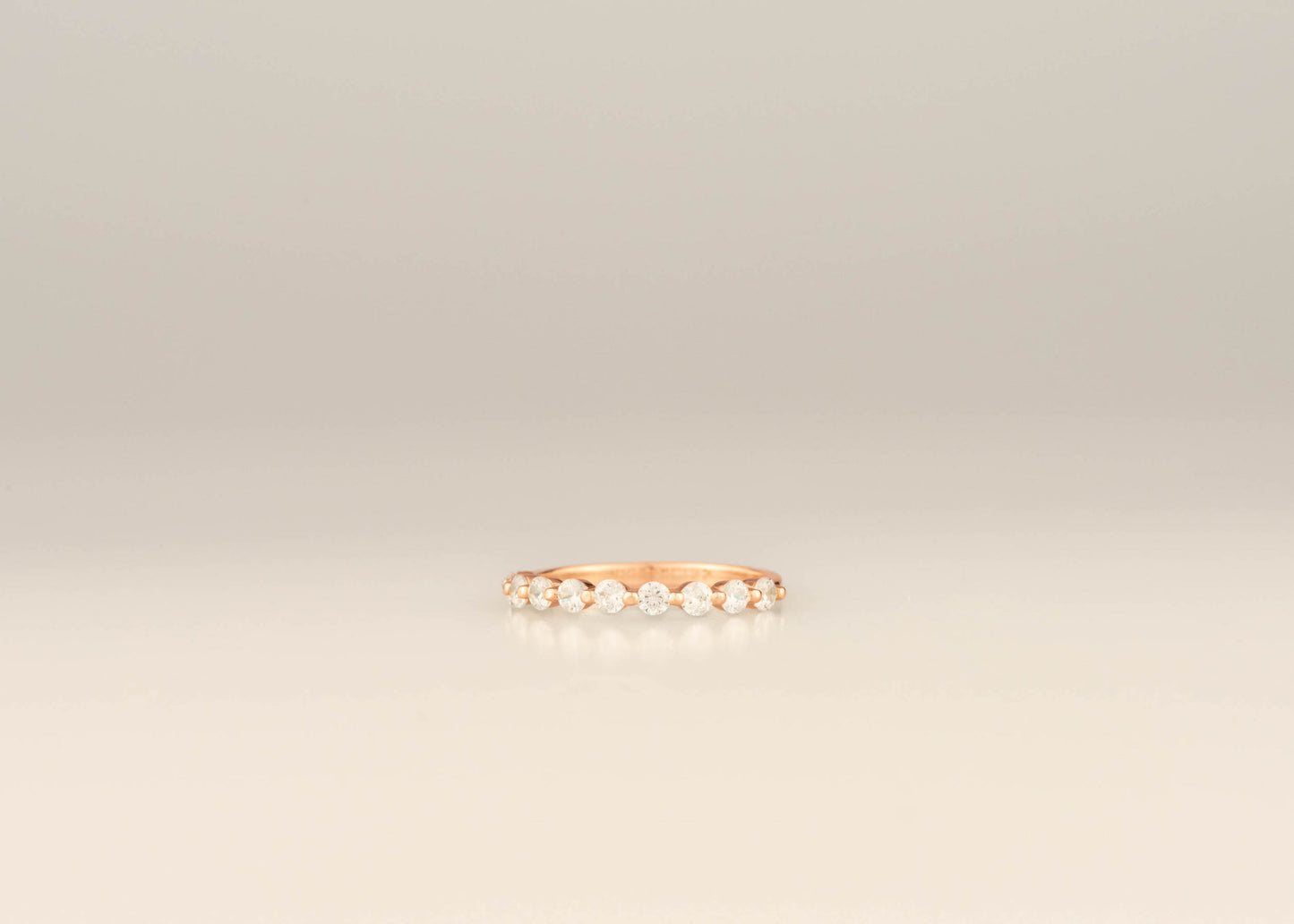 Chenier Set Diamond Ring
