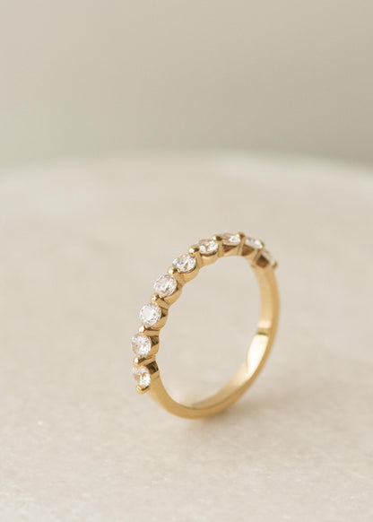 Chenier Set Diamond Ring