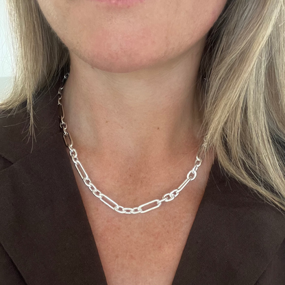 Grande Figaro 3-in-1 Necklace - Sterling Silver