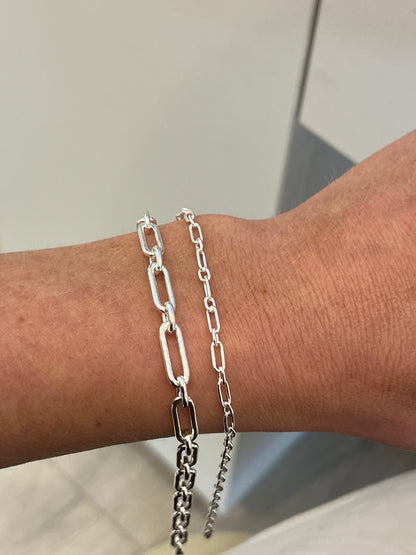Barre Figaro Bracelet 1-in-1 - Sterling Silver