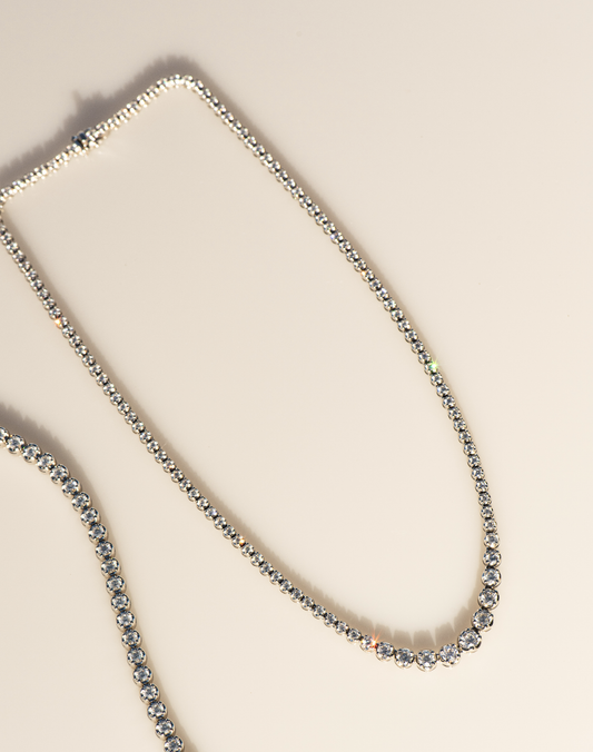 7ct Diamond Tennis Necklace