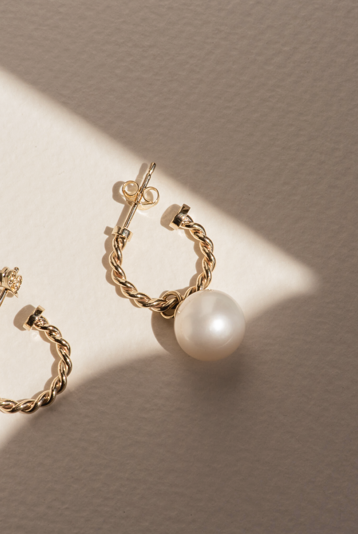 Corde Hoop Petite Earrings
