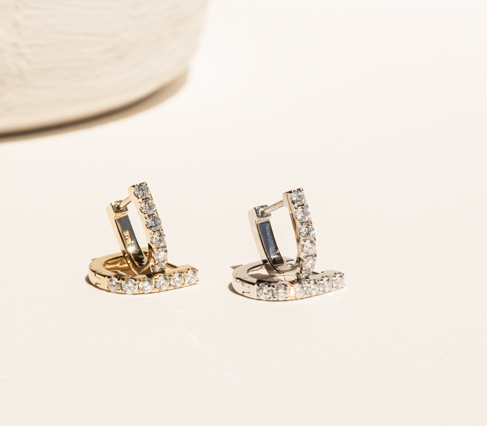 Milieu Diamond D Earrings