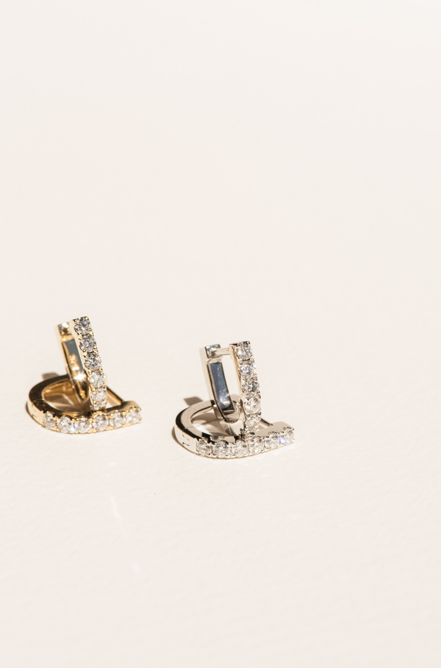 Milieu Diamond D Earrings
