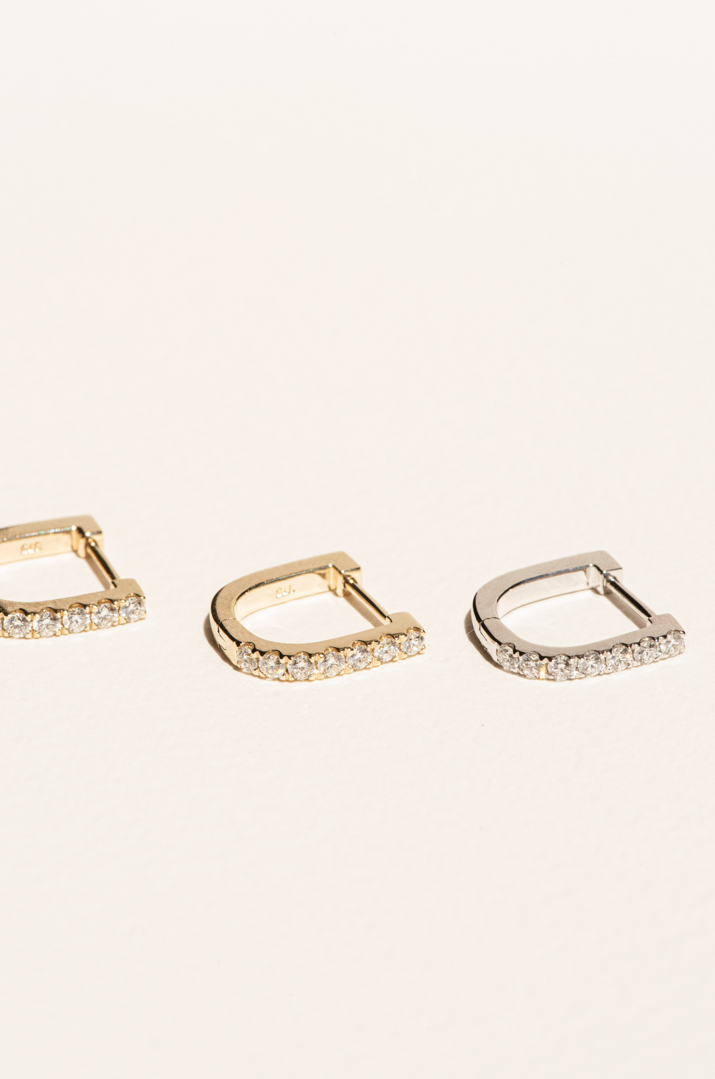 Milieu Diamond D Earrings