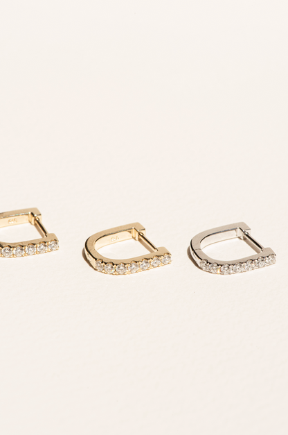 Milieu Diamond D Earrings