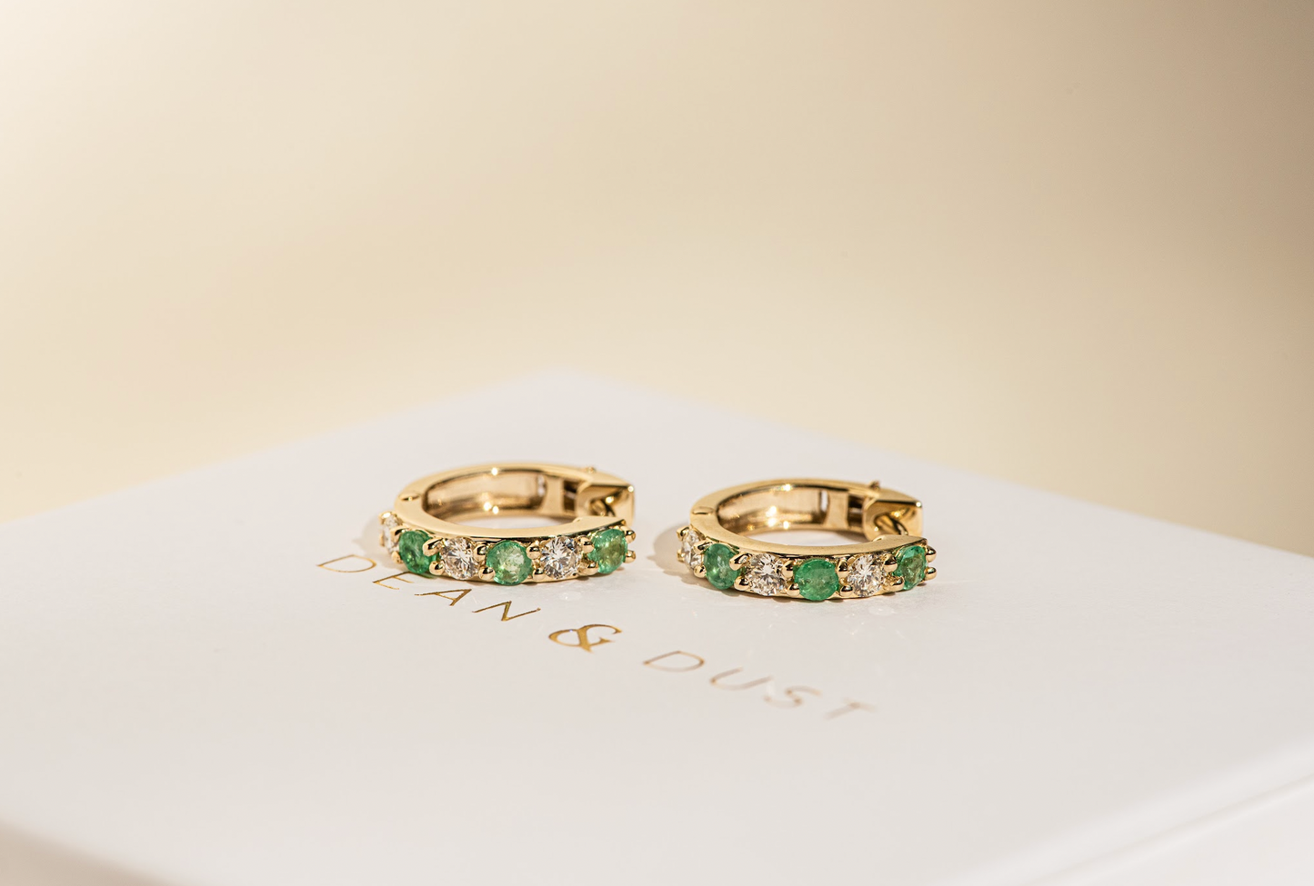 Diamond & Emerald Shared Claw Hoops