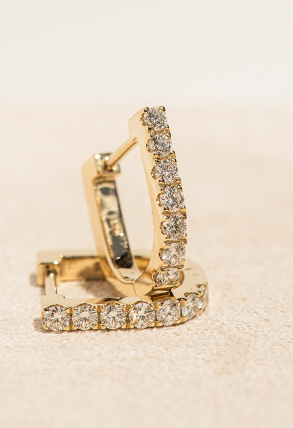 Milieu Diamond D Earrings