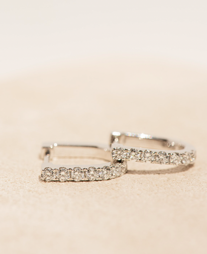 Milieu Diamond D Earrings