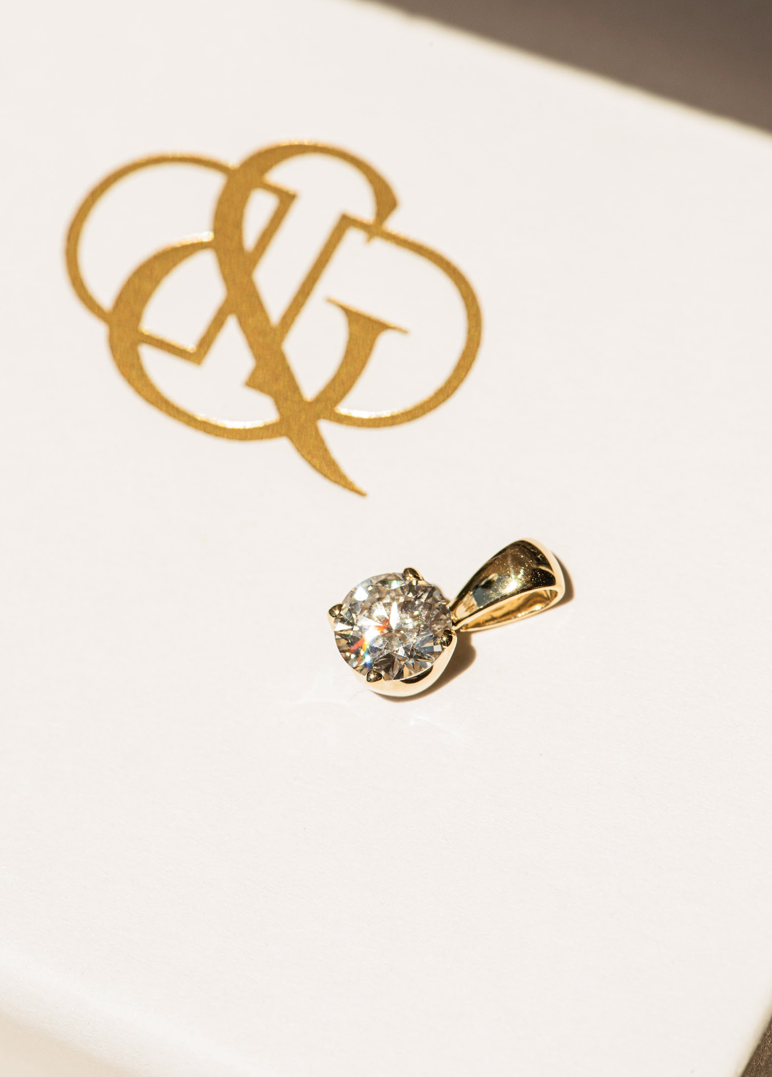 Classic Lab Diamond Pendant 0.5ct