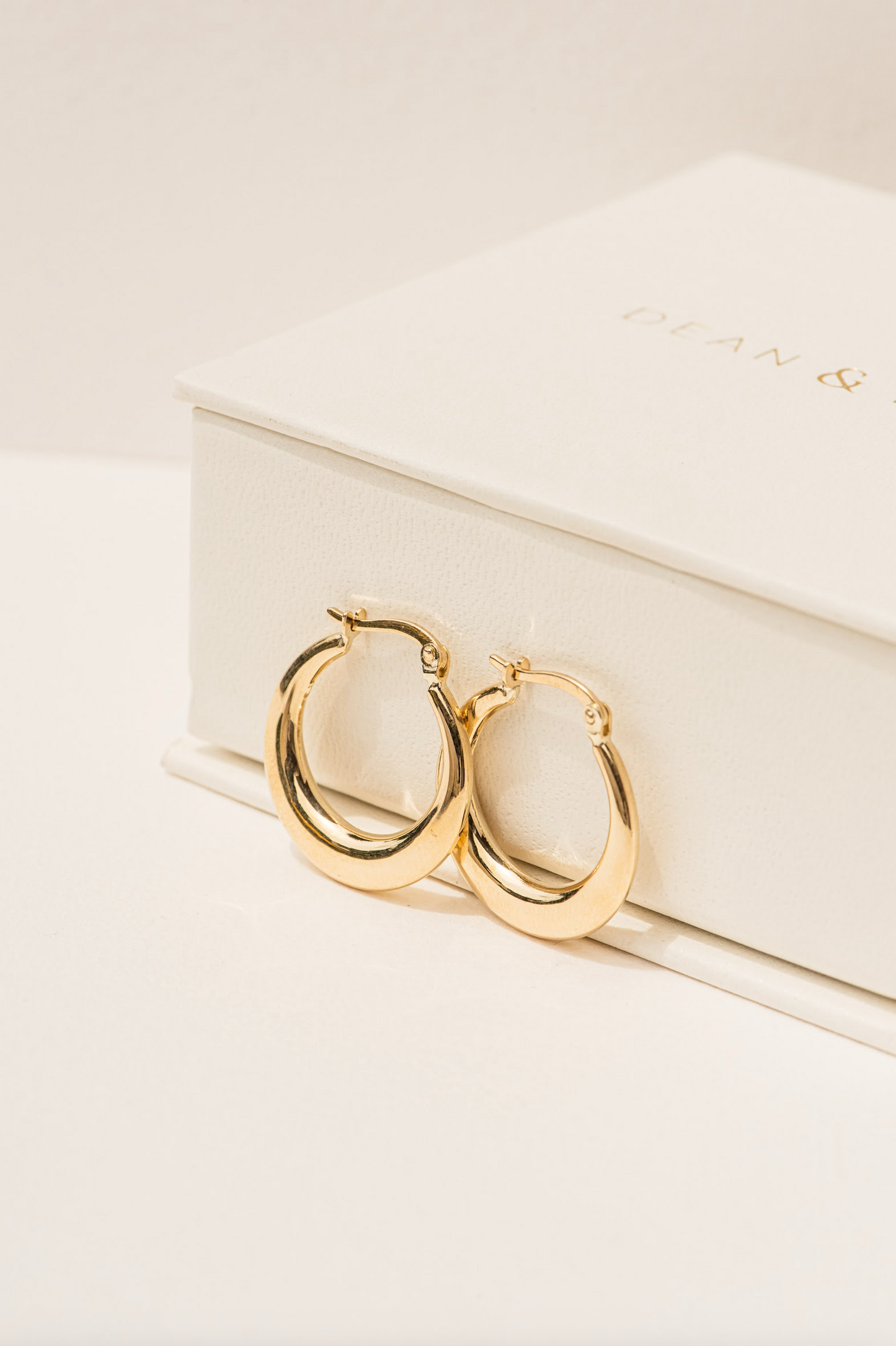 Crescent Hoop Earrings