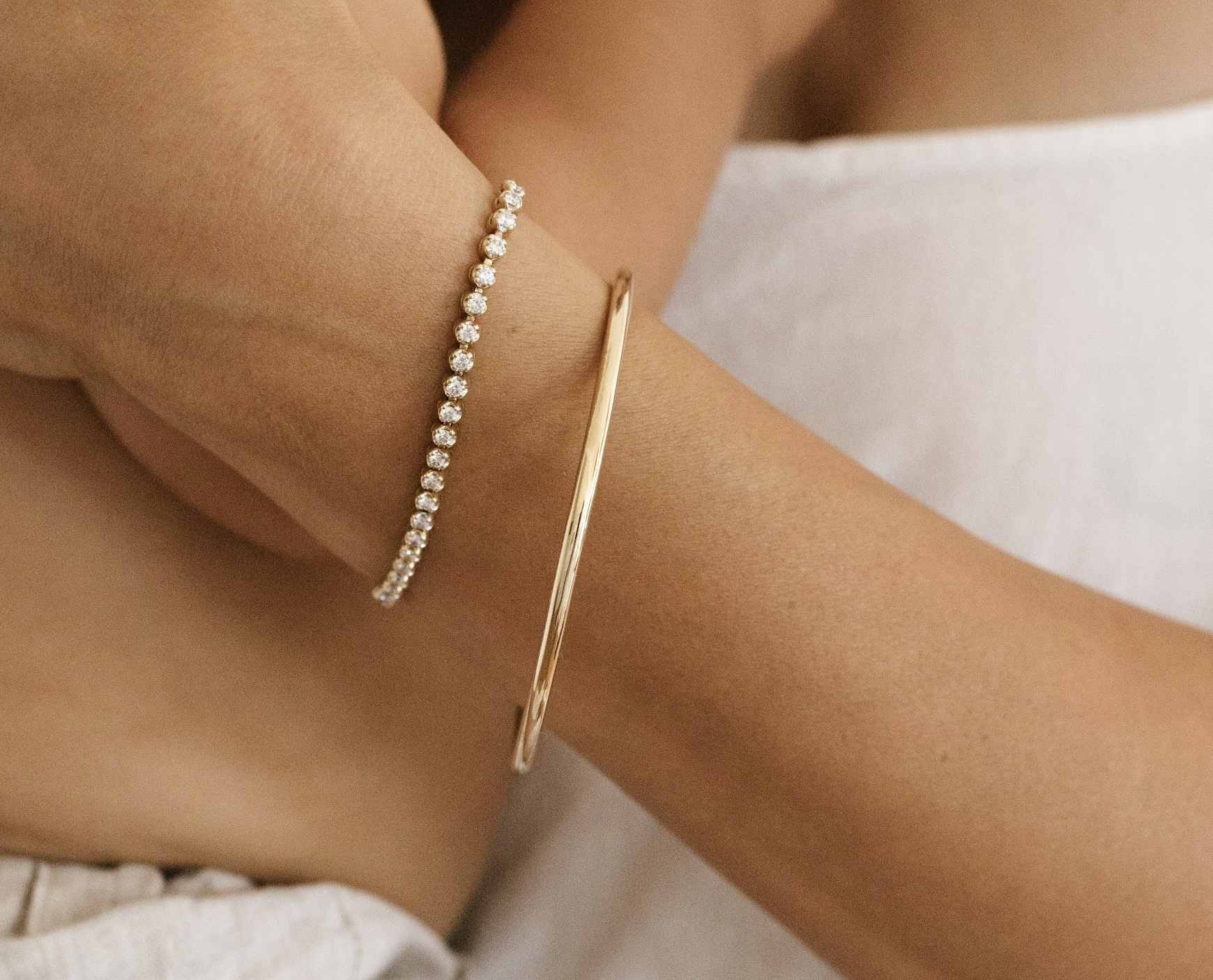 Ronde Gold Bangle