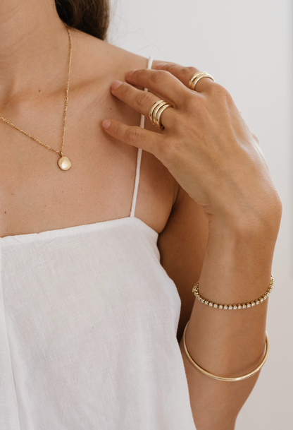 Ronde Gold Bangle