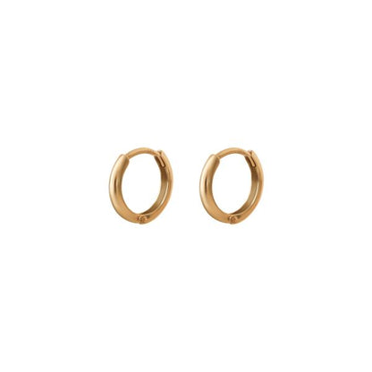 Half Round Huggie Earring