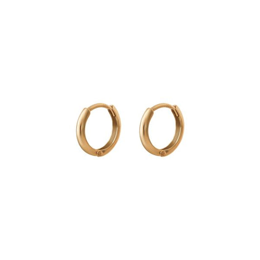 Half Round Huggie Earring
