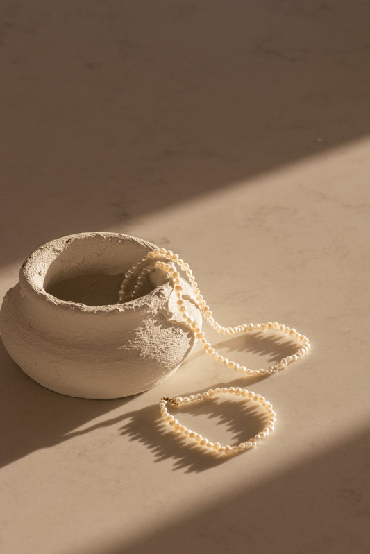 Petite Keshi Pearl Bracelet