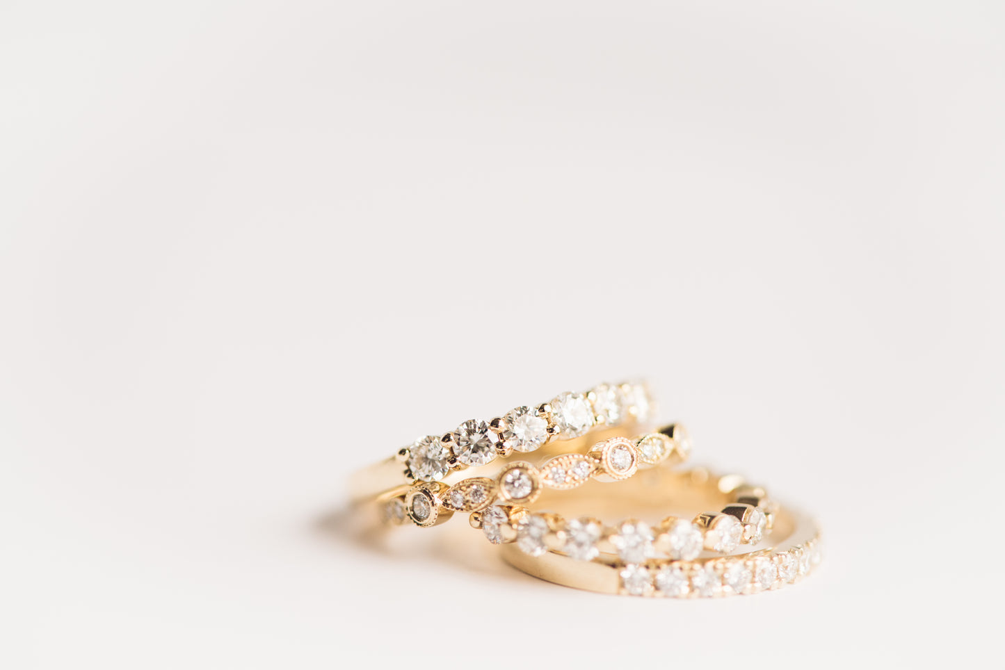 Shared Claw Set Diamond Ring By Dean & Dust