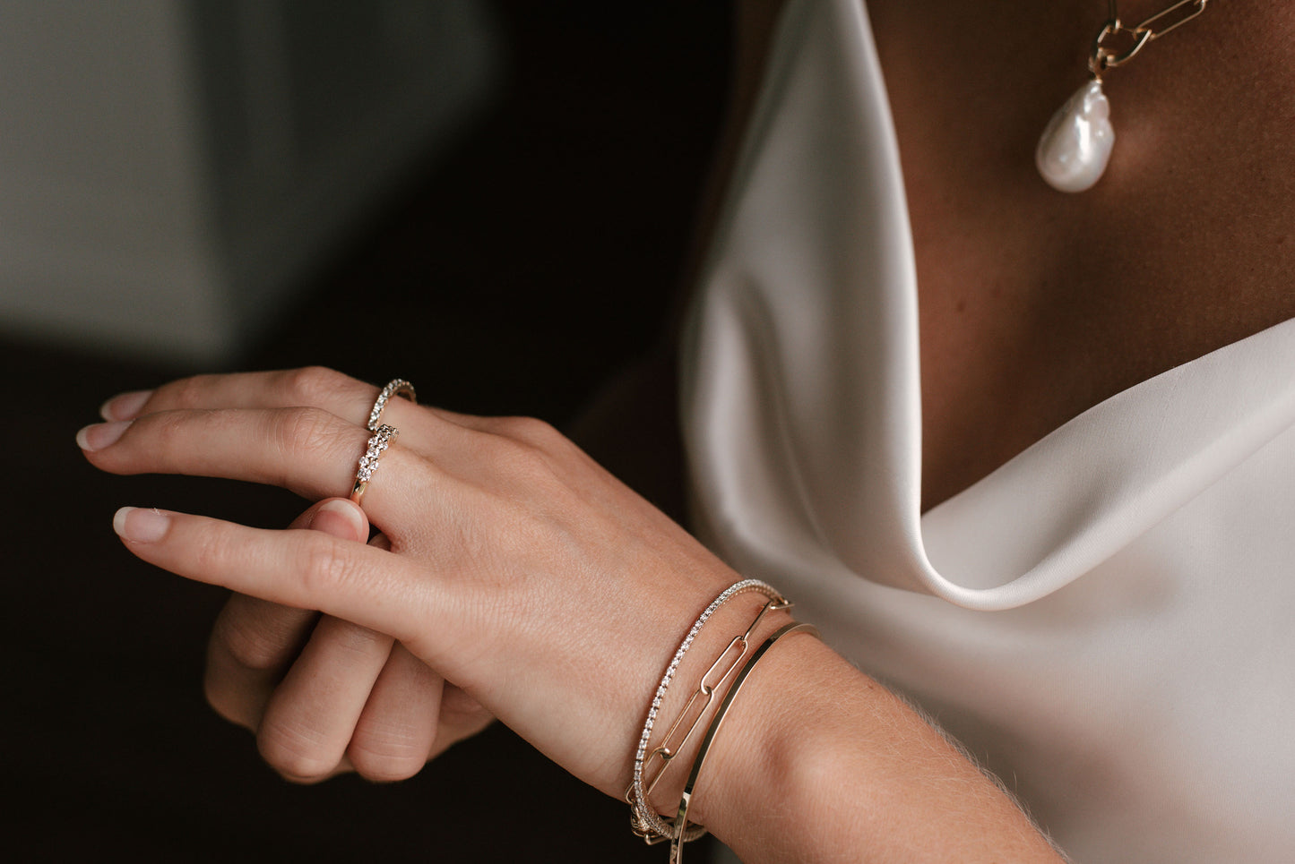 Garland Diamond Scatter Ring By Dean & Dust