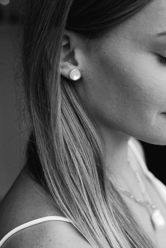 Keshi Pearl Studs