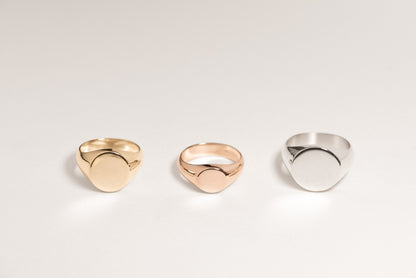 Milieu Circle Signet