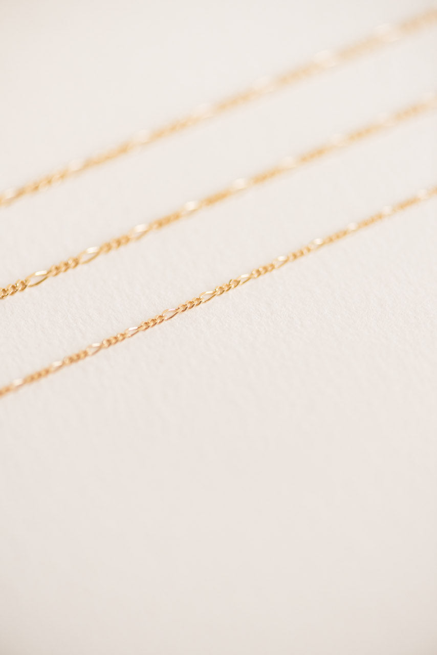 Petite Figaro Chain Three in One - Dean & Dust