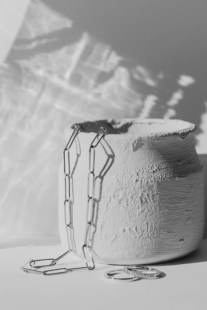 Barre Link Necklace By Dean & Dust