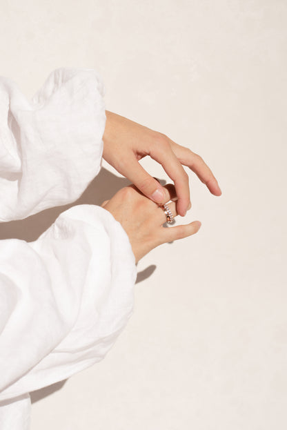 Garland Diamond Scatter Ring By Dean & Dust