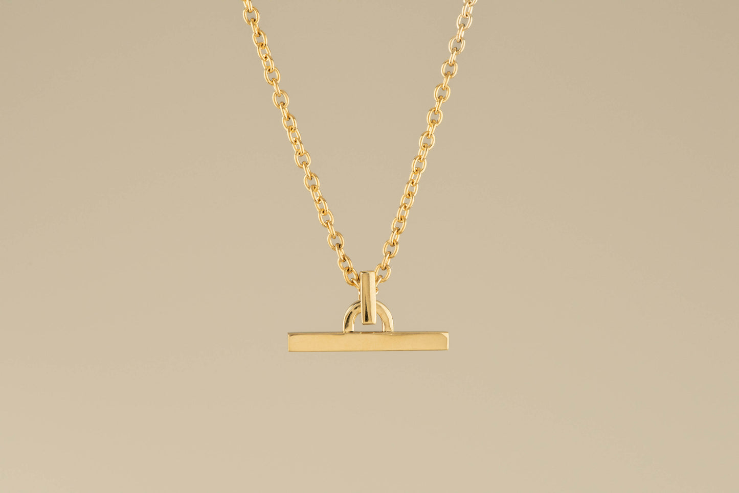 Signature D Fob Necklace