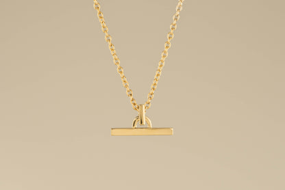 Signature D Fob Necklace